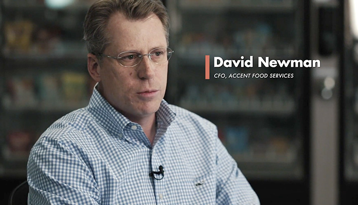 David Newman, CFO, Accent Food Services