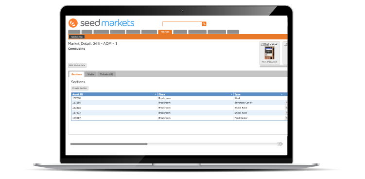 Seed Markets software