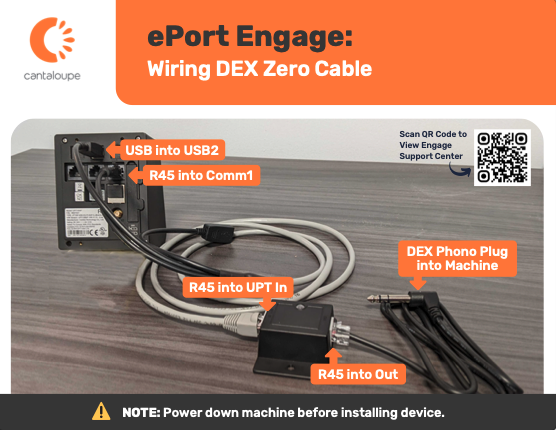 Wiring DEX Zero Cable