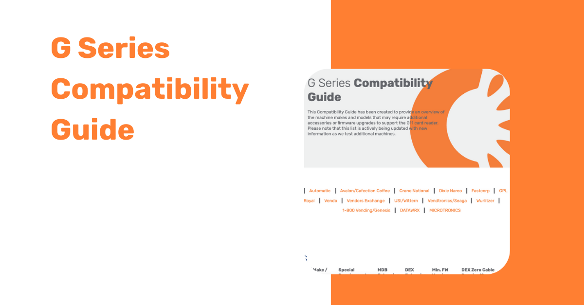 G Series Compatibility Guide