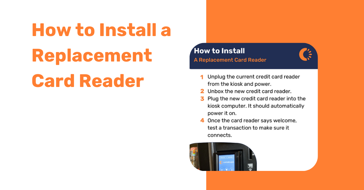 How to Install a Replacement Card Reader