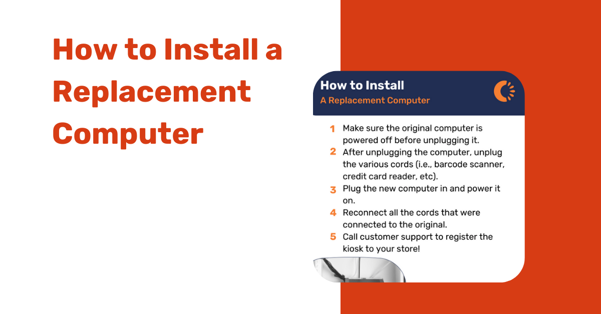 How to Install a Replacement Computer.