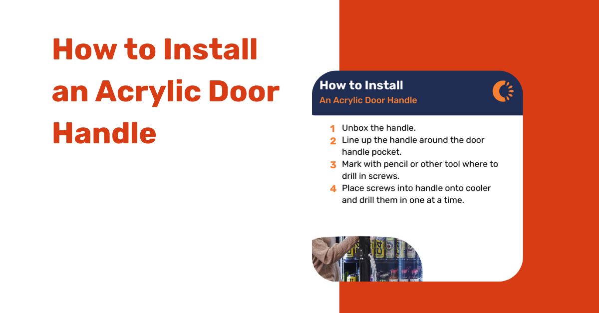 How to Install an Acrylic Door Handle