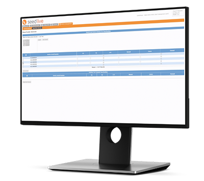 Desktop screen displaying Seed Live